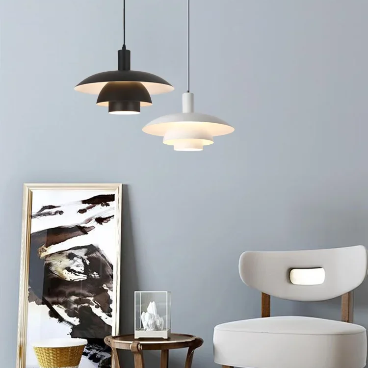 Scandinavian Style | Danish Design Pendant Light with Soft Ambient Glow | Minimalist Fixture for Elegant Interiors 9