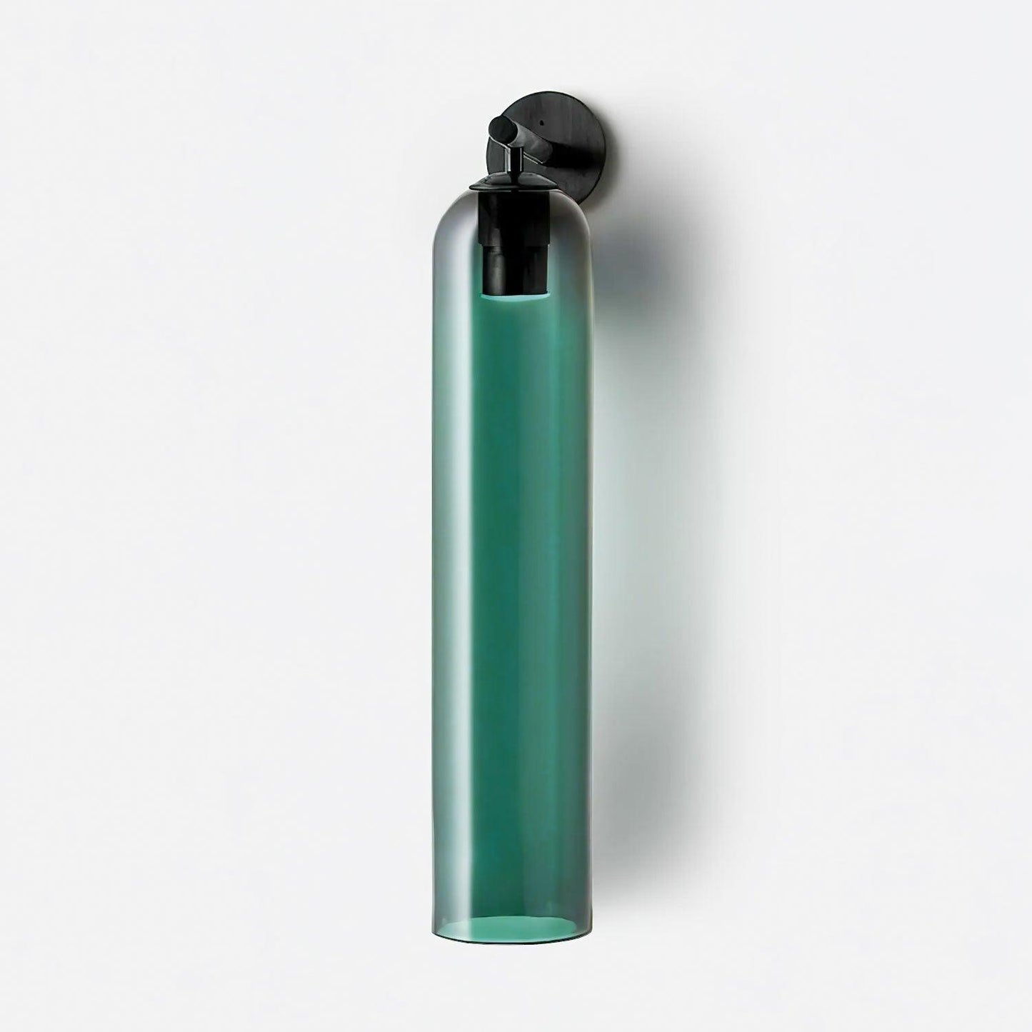 Sculptural Glass Wall Sconce | Cylindrical Design with Soft Diffused Glow for Elegant Lighting 27