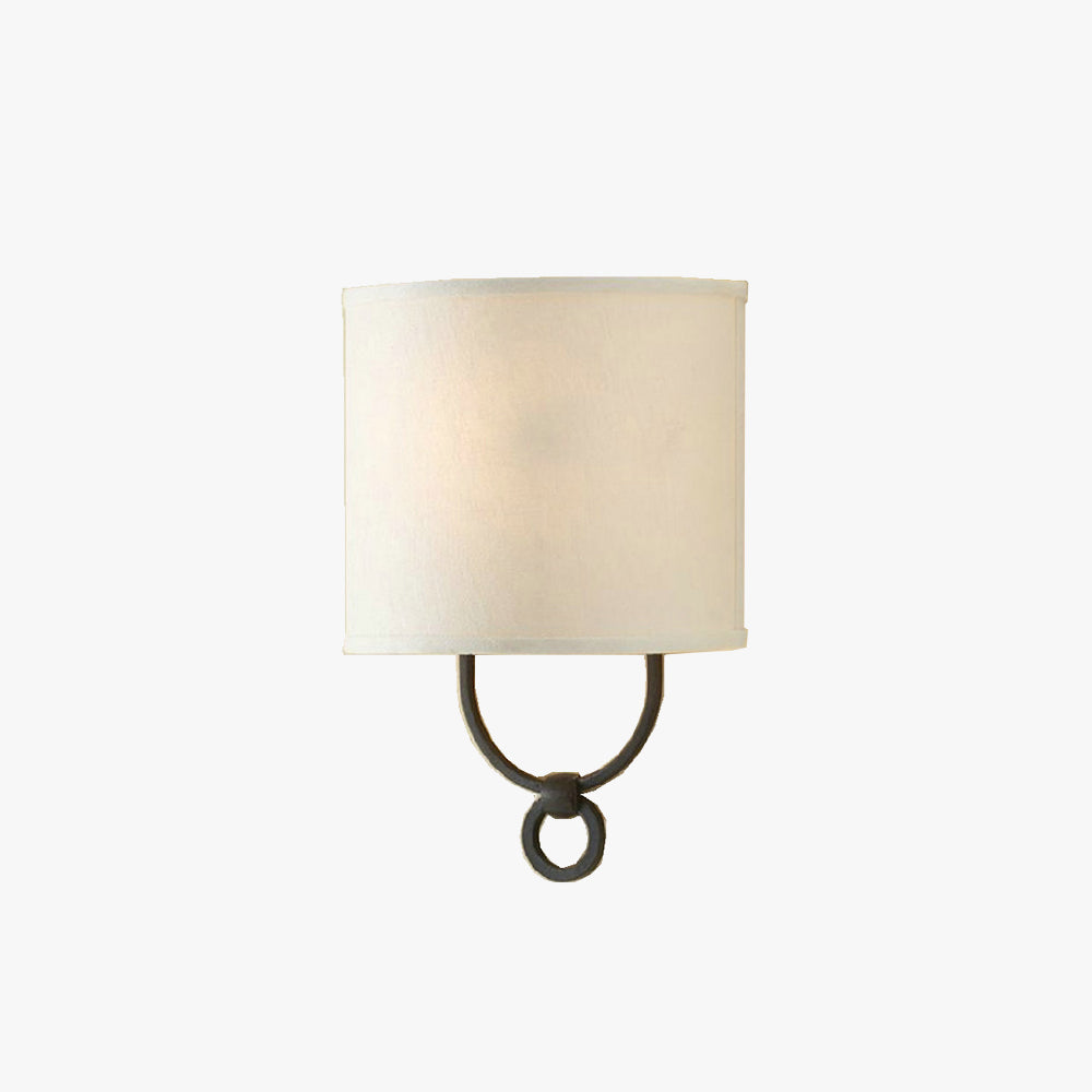 Silva Collection | Modern Wall Lamp with Metal & Fabric Design | Elegant Indoor Lighting for Living Room & Bedroom 1