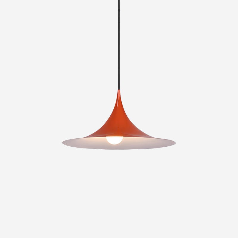 Trumpet Pendant Lamp - Orange