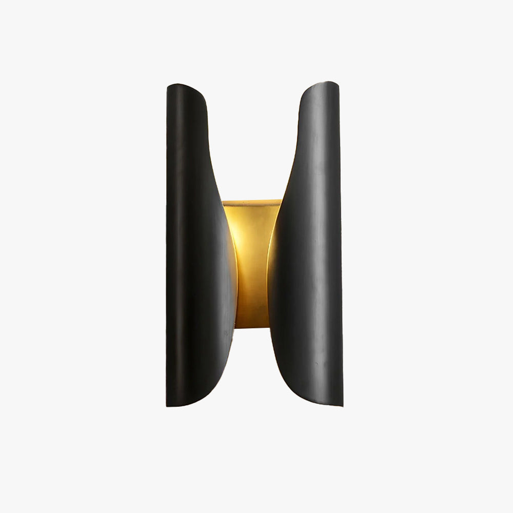Orr Industrial Brass Metal Wall Light