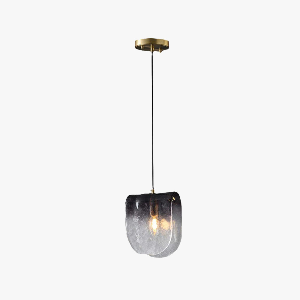 Valentina Gradient Metal & Glass Pendant Light | Warm White or Cool White