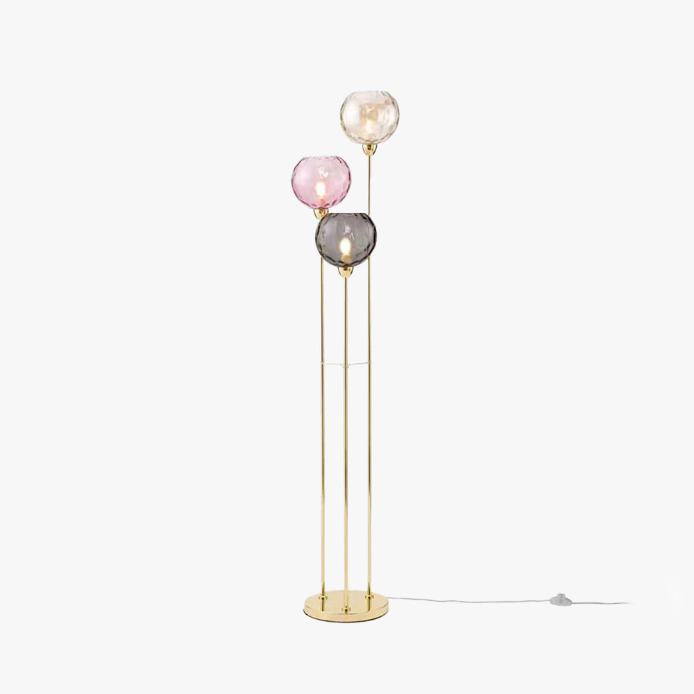 Valentina Bubble Glass Floor Lamp | 2 Colours