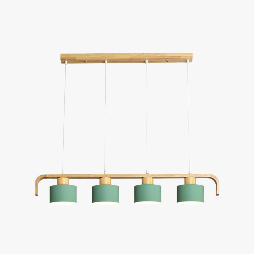 Valentina Multi-Light Pendant | 3/4-Light | White/Green/Grey