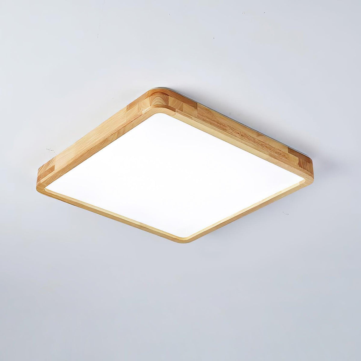 Muto Wooden Geometric Ceiling Light