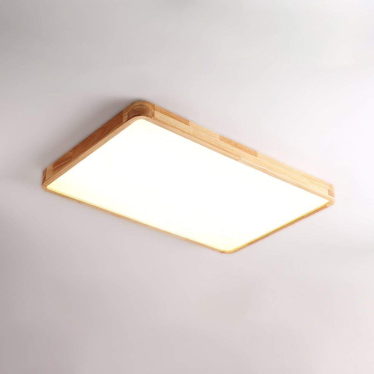 Muto Wooden Geometric Ceiling Light