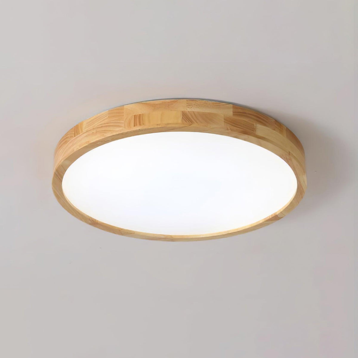 Muto Wooden Geometric Ceiling Light