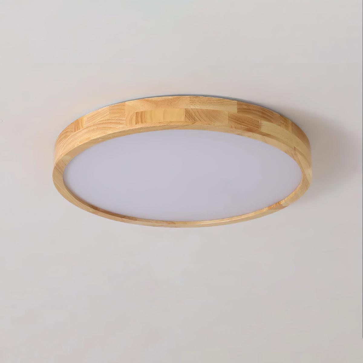 Muto Wooden Geometric Ceiling Light