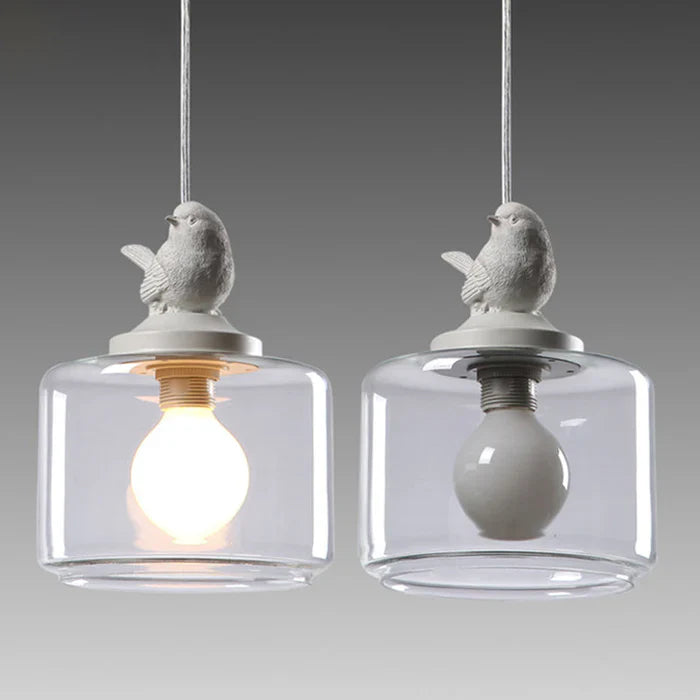Bird Motif Hanging Pendant Lamp | Decorative Ceiling Light