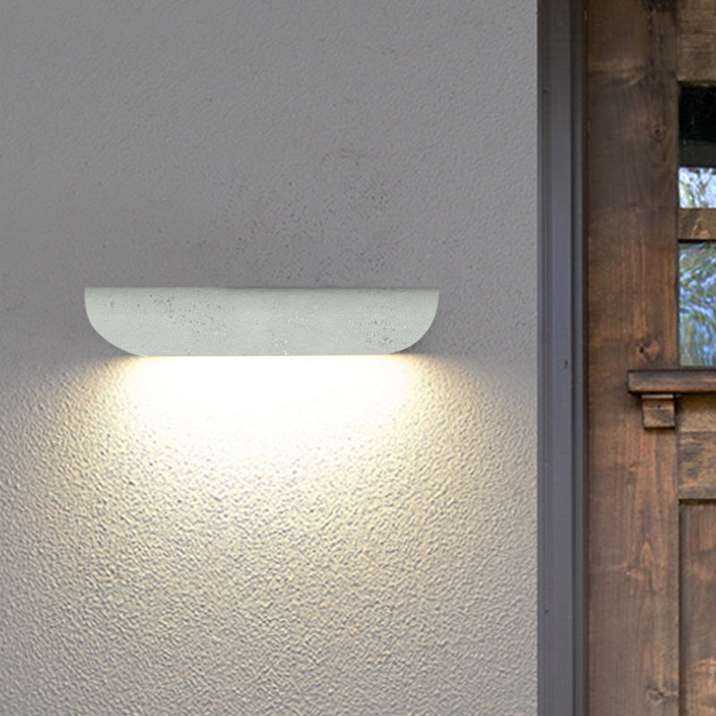 Orr Curved Outdoor Wall Lamp