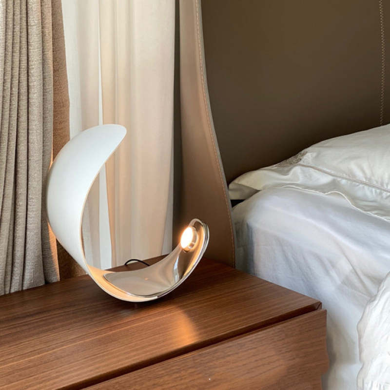 Elif Moon Arc Table Lamp nightstand accent