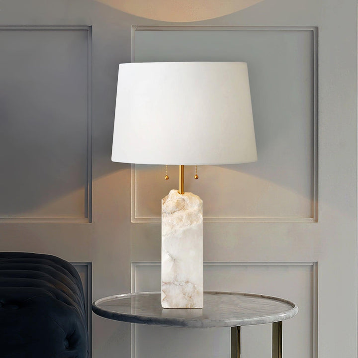 Jade Rectangular Table Lamp