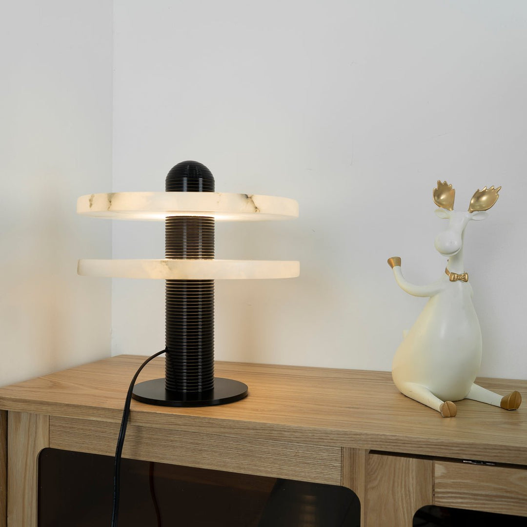 Jade Comet Table Lamp