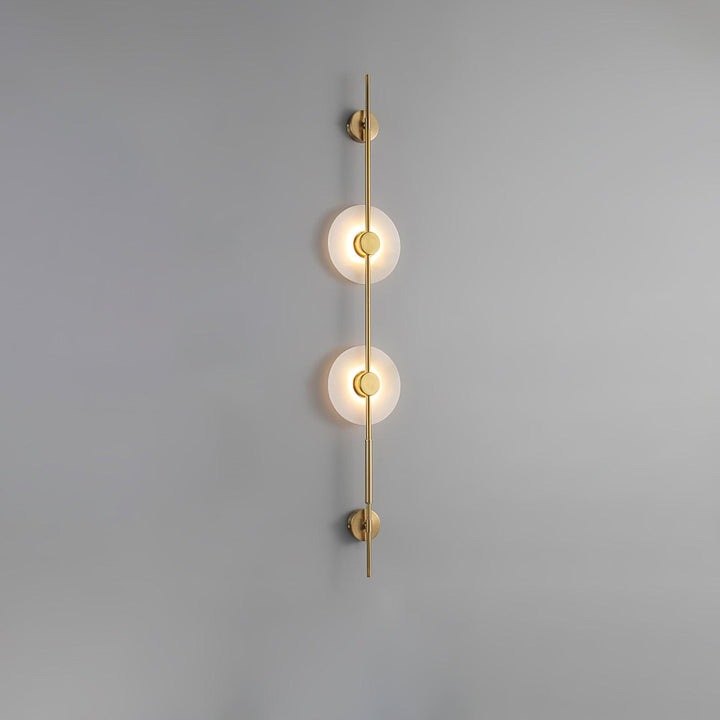 Jade Modern Alabaster Vertical Wall Light Bedroom Living Room