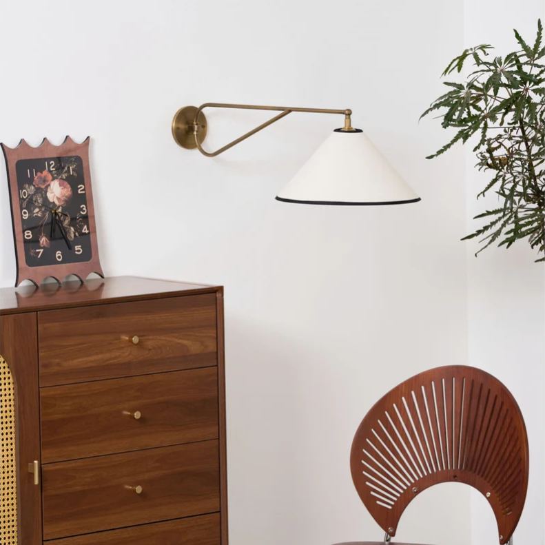 Alessio vintage wall light hallway