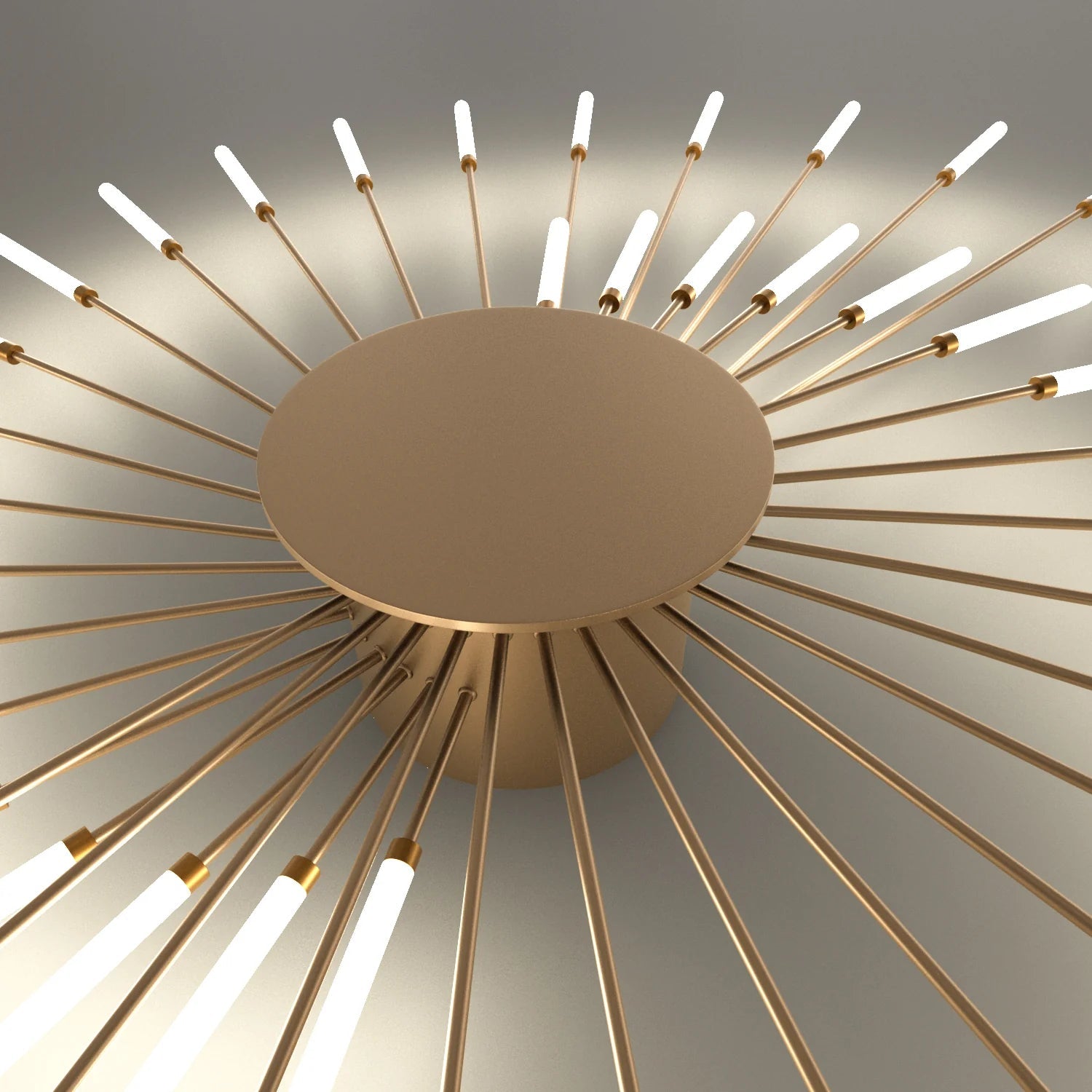 Lowry Flush-Mount Ceiling Light living room