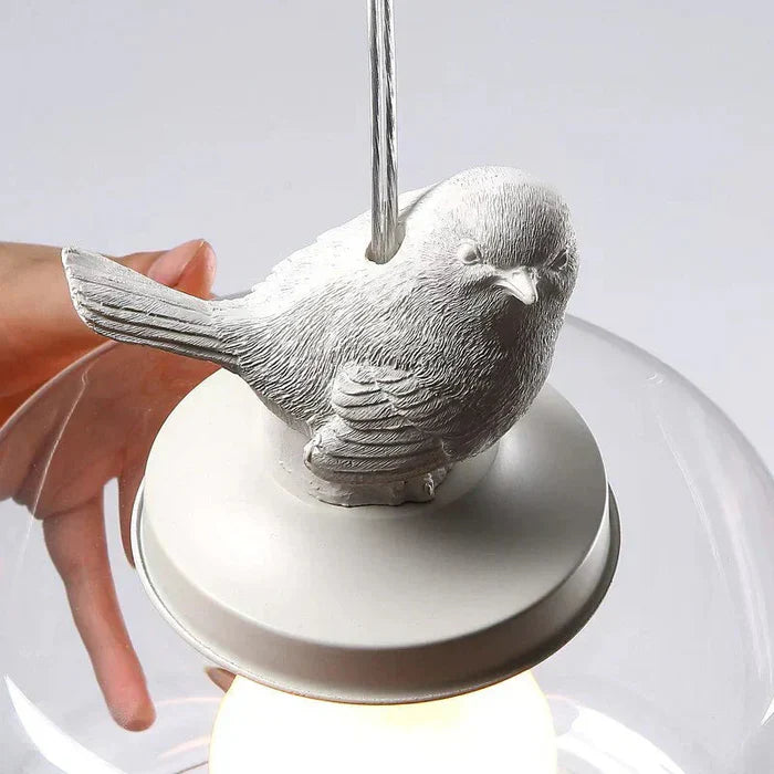 Bird Motif Hanging Pendant Lamp | Decorative Ceiling Light