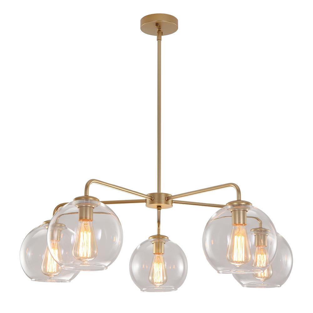 5-Light Bubble Sputnik Chandelier | 2 Colours