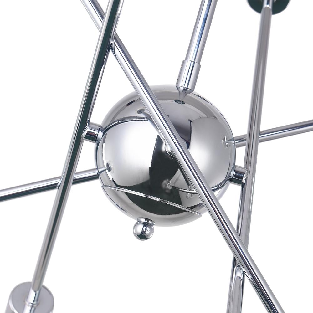 6-Light Metal Sputnik Chandelier | 3 Colours