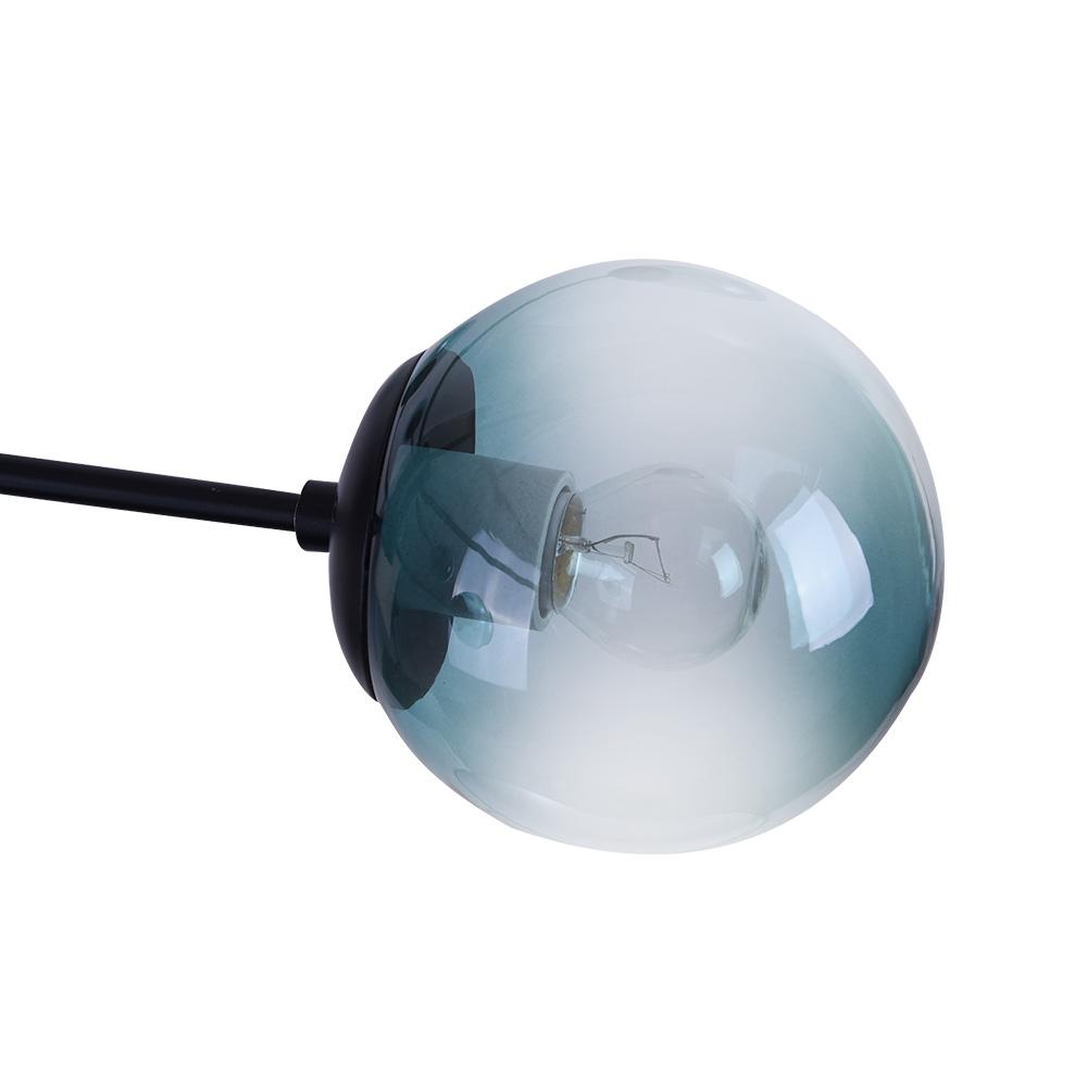 8-Light Blue Bubble Sputnik Light