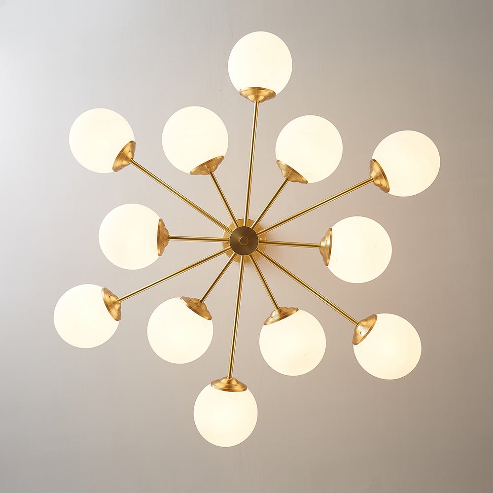 12-Light Bubble Sputnik Chandelier | 2 Colours