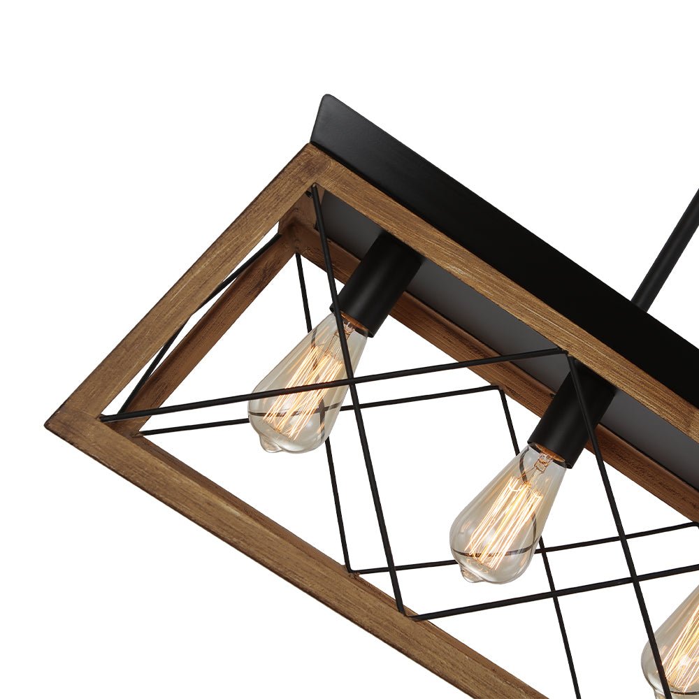 5-Light Kitchen Island Chandelier | 2 Colours