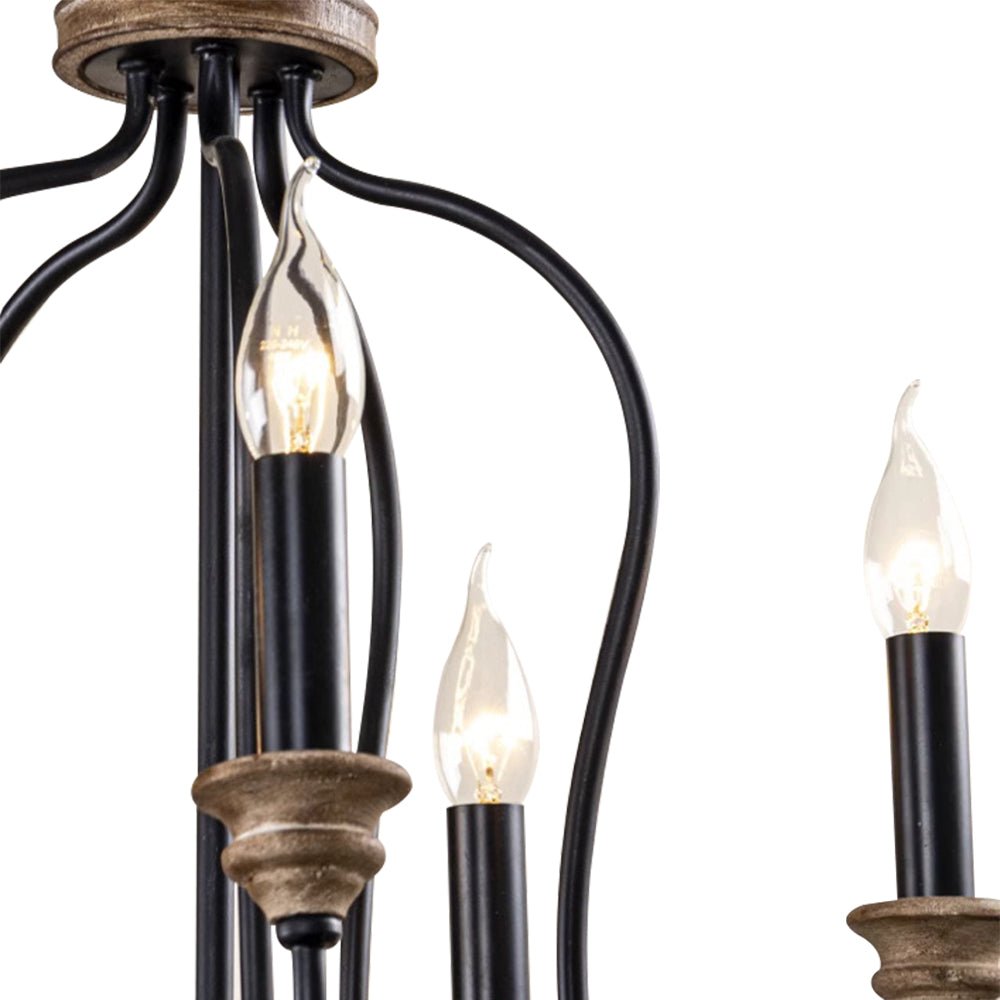 5-Light French Country Candle Style Chandelier