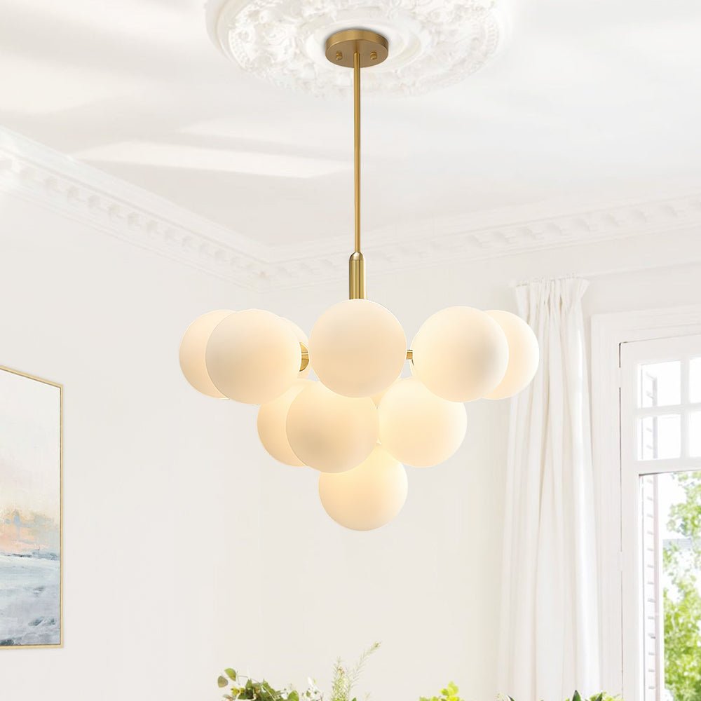 Glass Bubble Tiered Chandelier | 2 Sizes