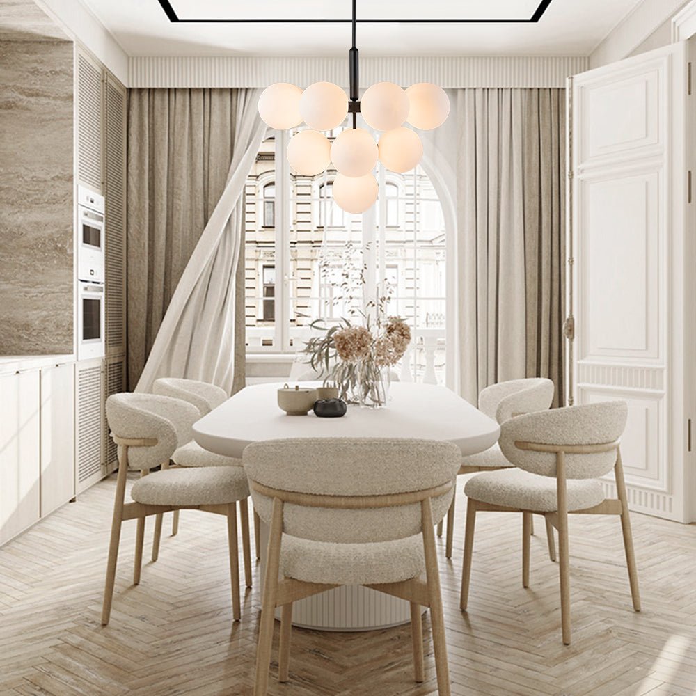Glass Bubble Tiered Chandelier | 2 Sizes