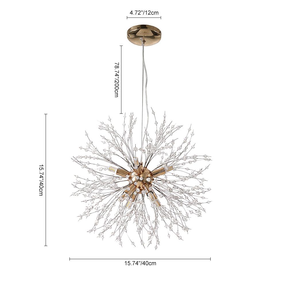 Firework Crystal Sputnik Chandelier | 2 Colours