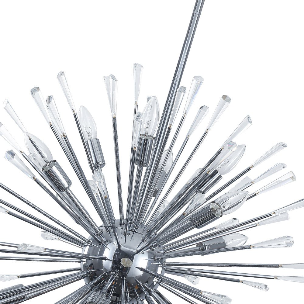 16/20-Light Firework Dandelion Crystal Chandelier