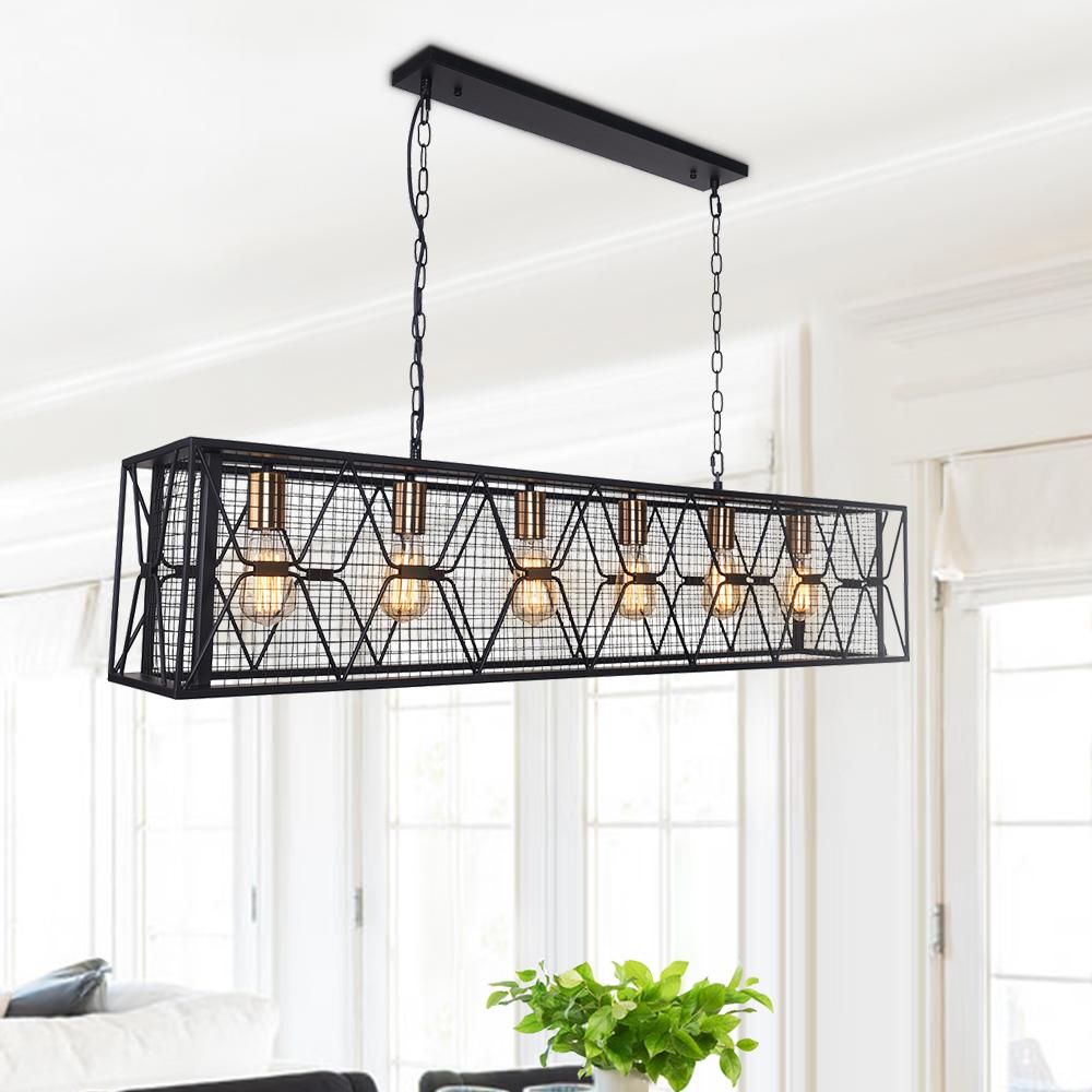 Kitchen Island Rectangular Chandelier | 2 Sizes