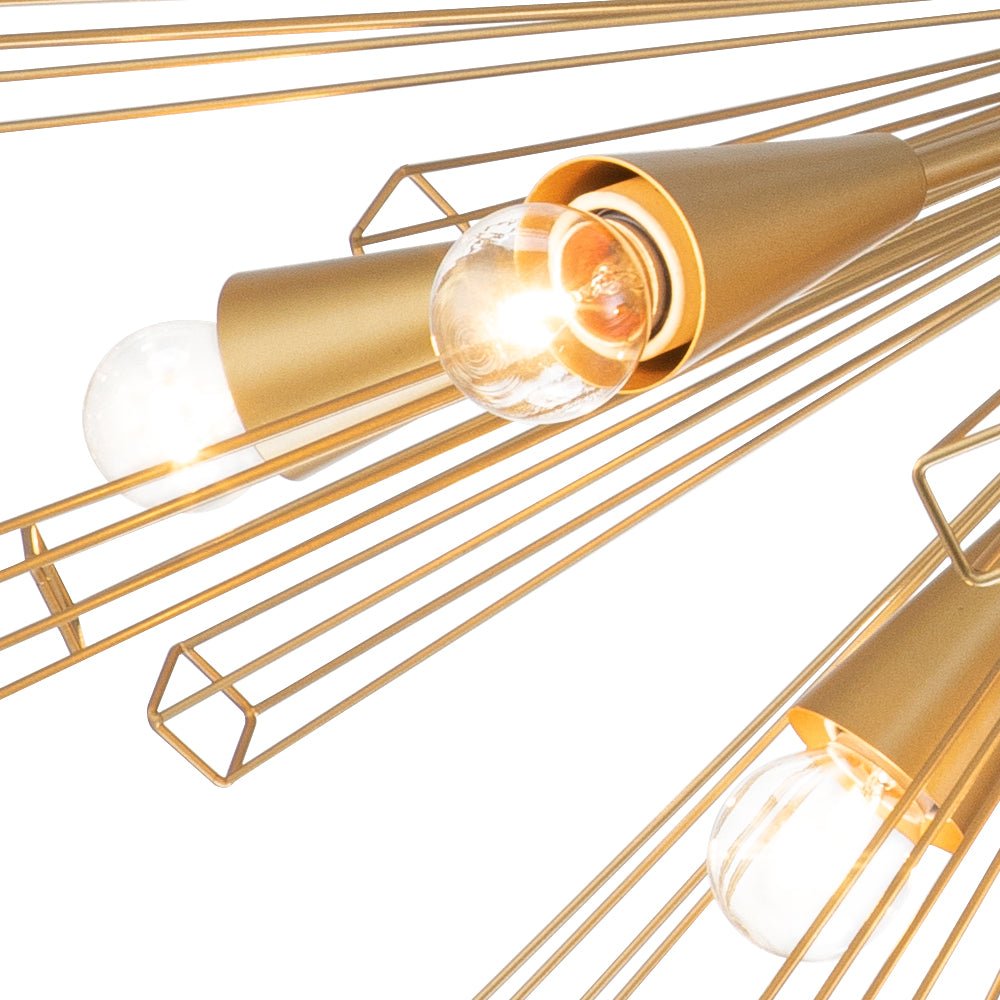10-Light Sunburst Sputnik | 2 Colours