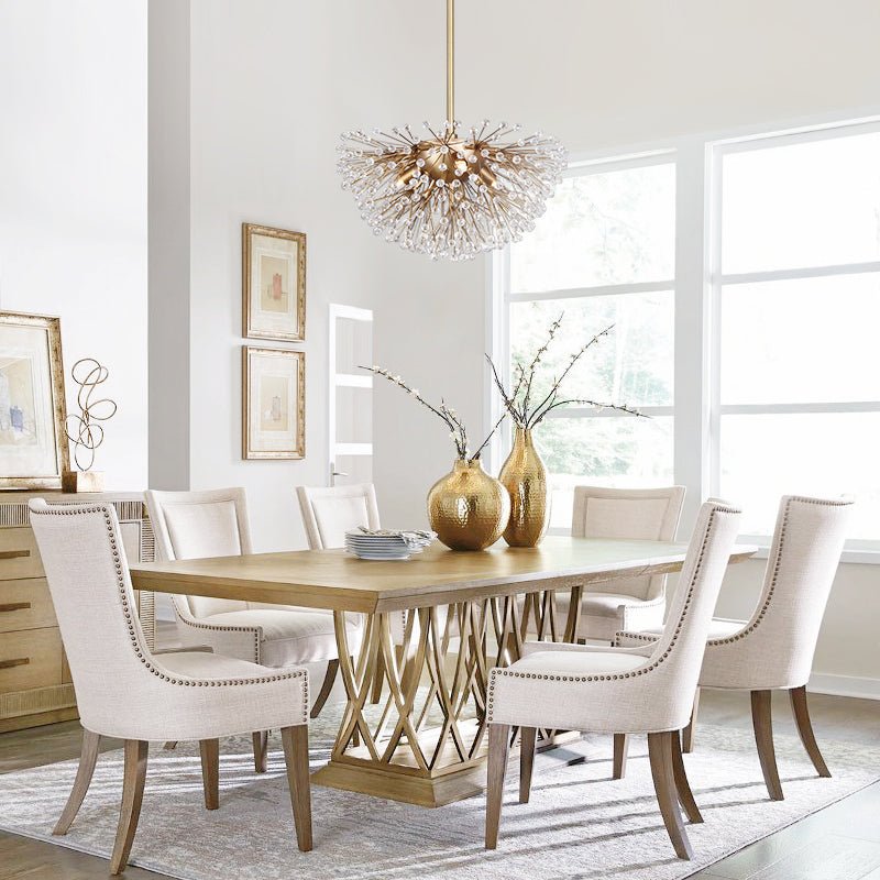 3-Light Crystal Dandelion Chandelier