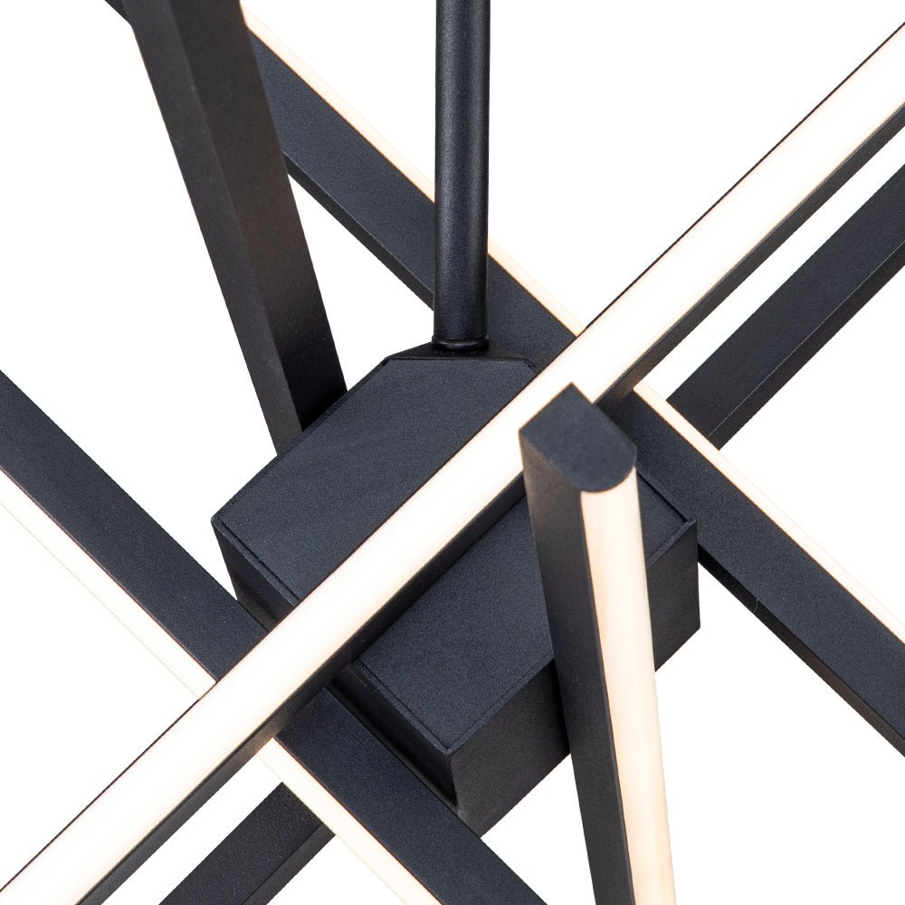 6-Light LED Sputnik Chandelier | 2 Colours