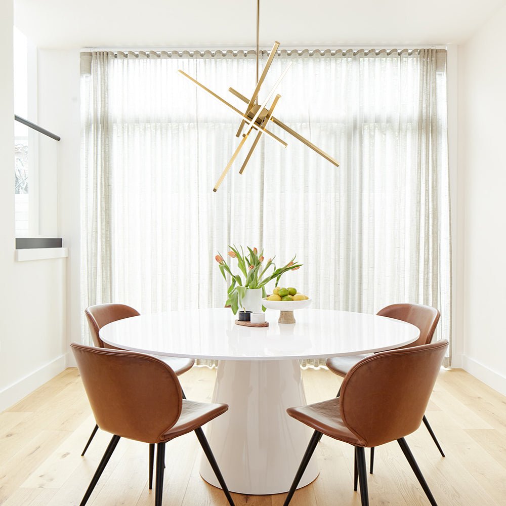 6-Light LED Sputnik Chandelier | 2 Colours