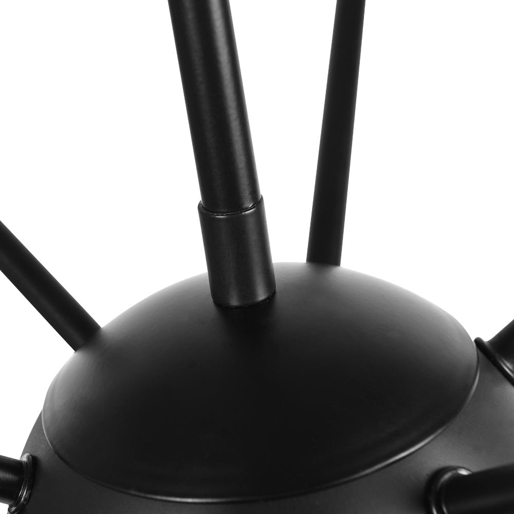 Black Sputnik Chandelier | 12 or 20 Lights