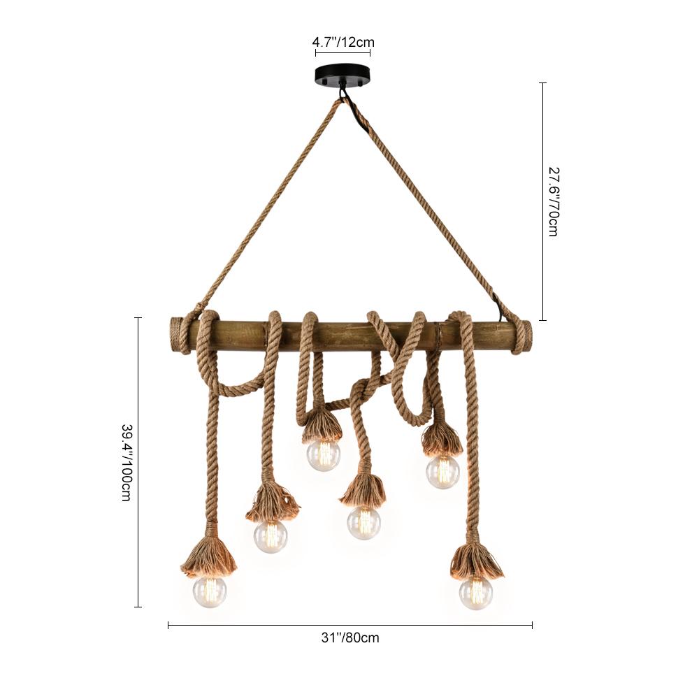 Rustic Farmhouse Rope Light | 2 Sizes