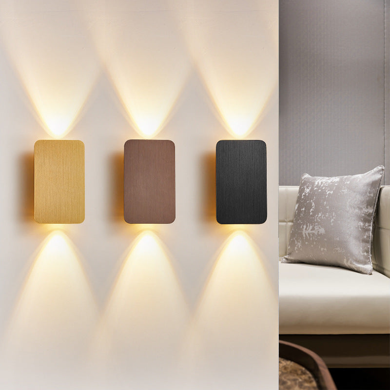 Ozawa Square Indoor Wall Lamp, Metal, 5 Colours