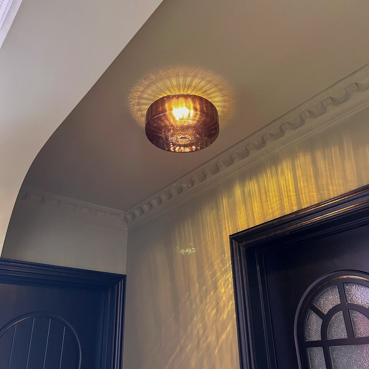 Hailie ceiling light close up