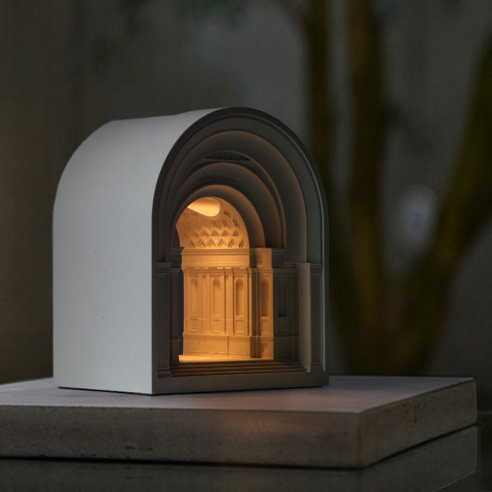 Felicie Art Deco Dome Candle Table Lamp