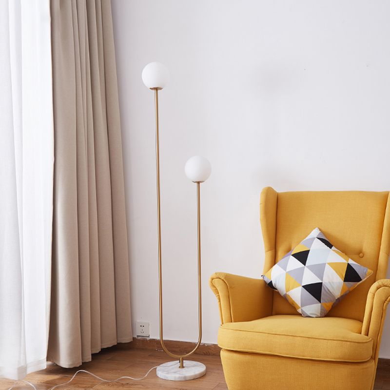 Valentina U-Shape Floor Lamp detail