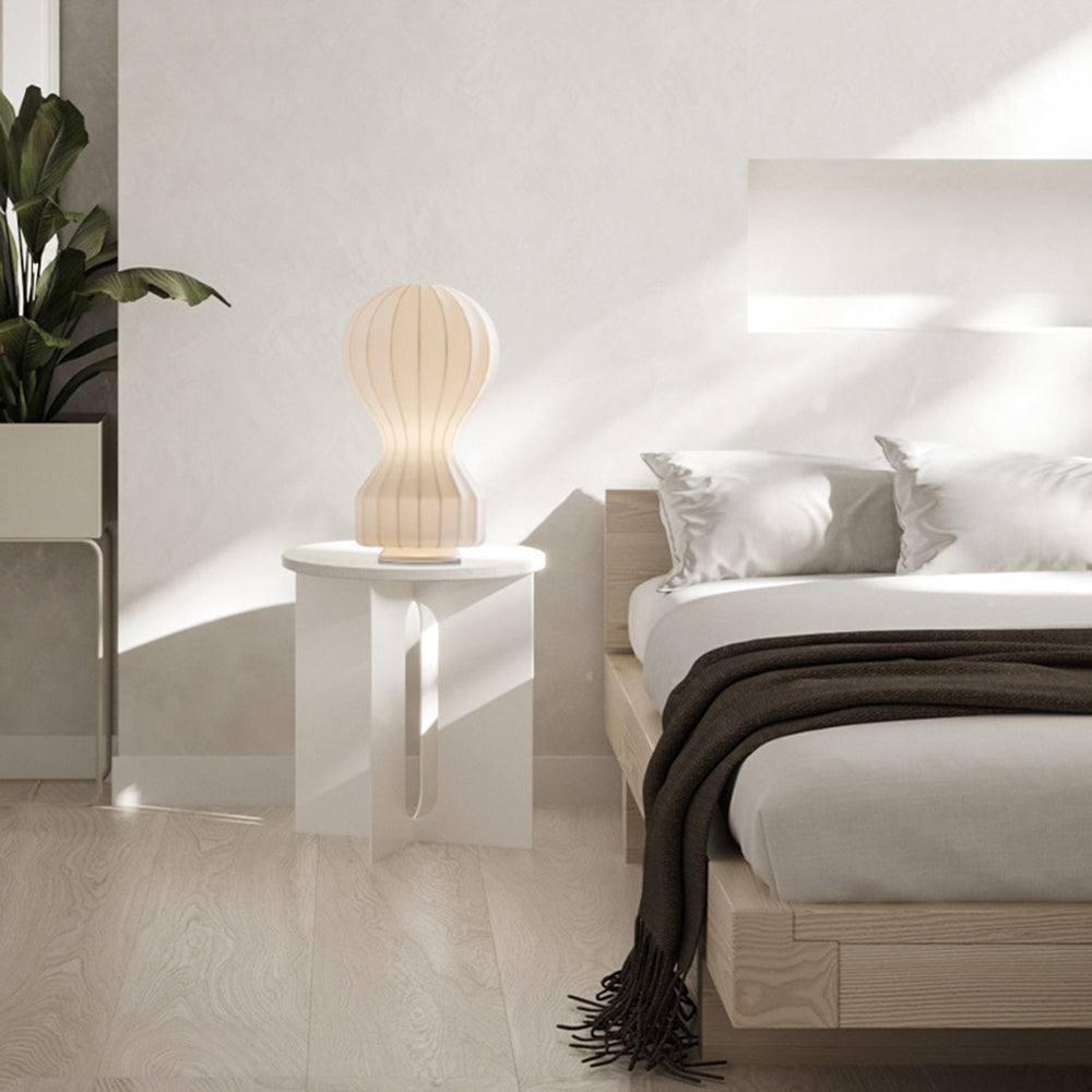 Renee silk table lamp room setting
