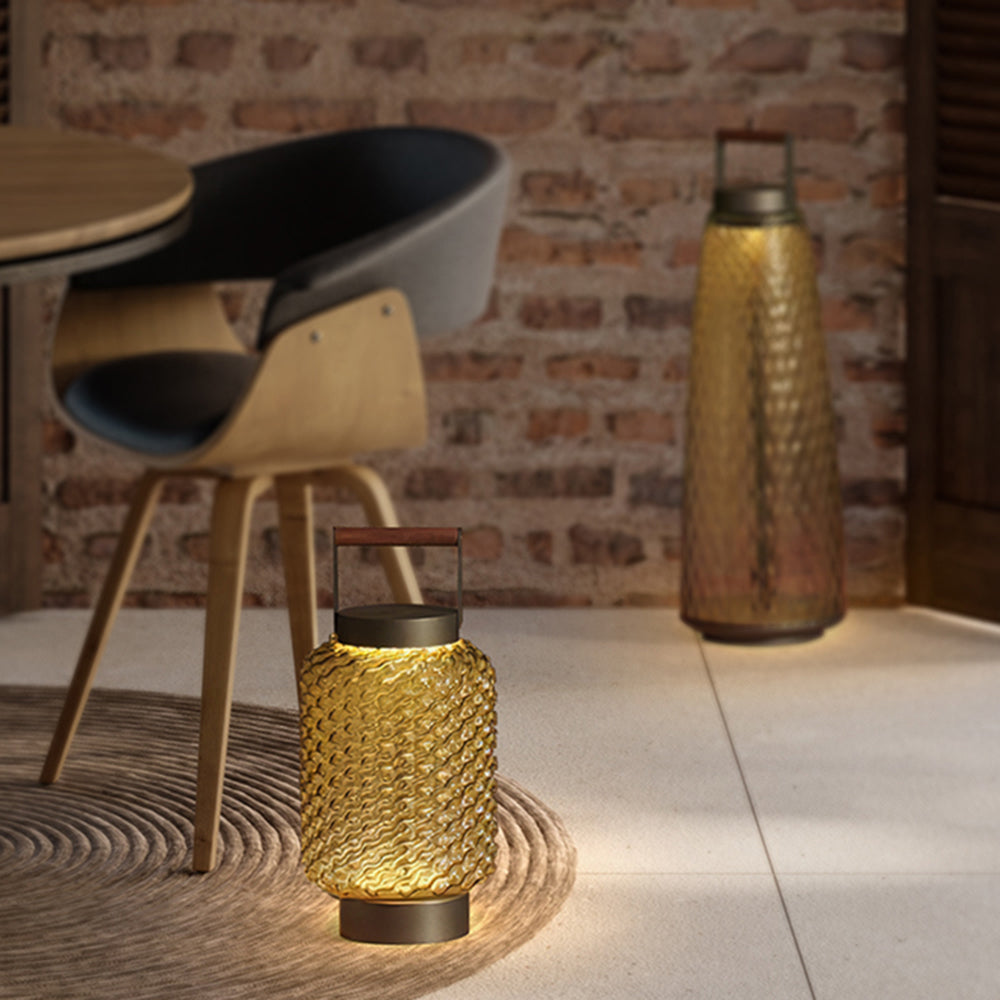 Hailie lantern floor lamp sizes