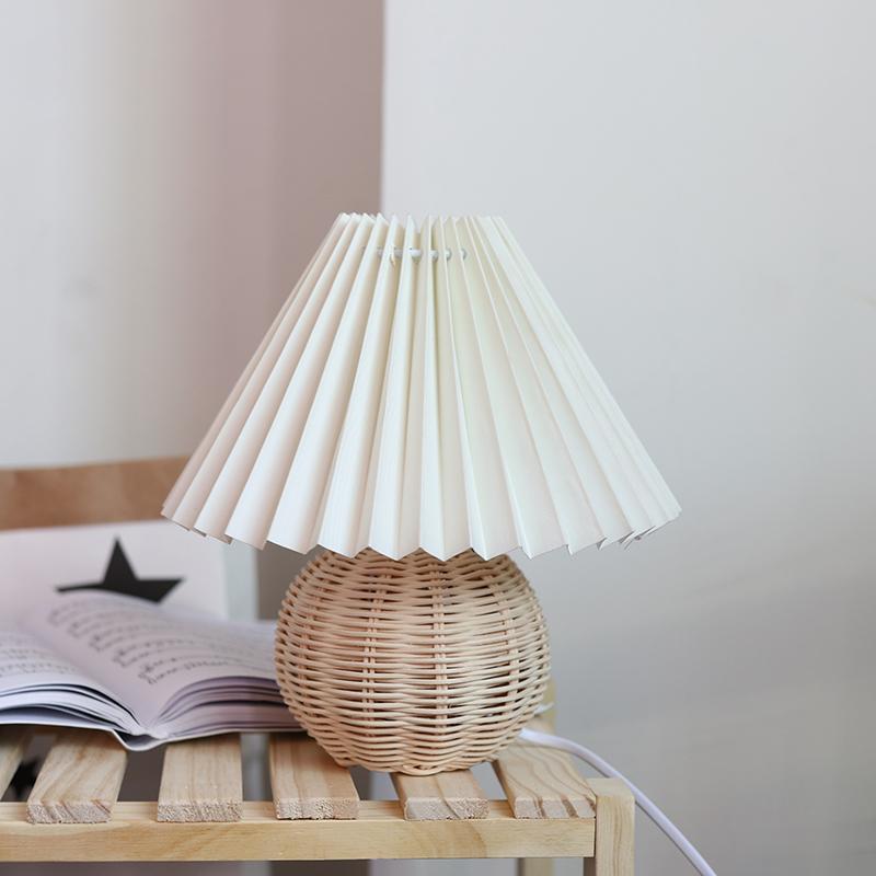 Ozawa Vintage Rattan Table Lamp