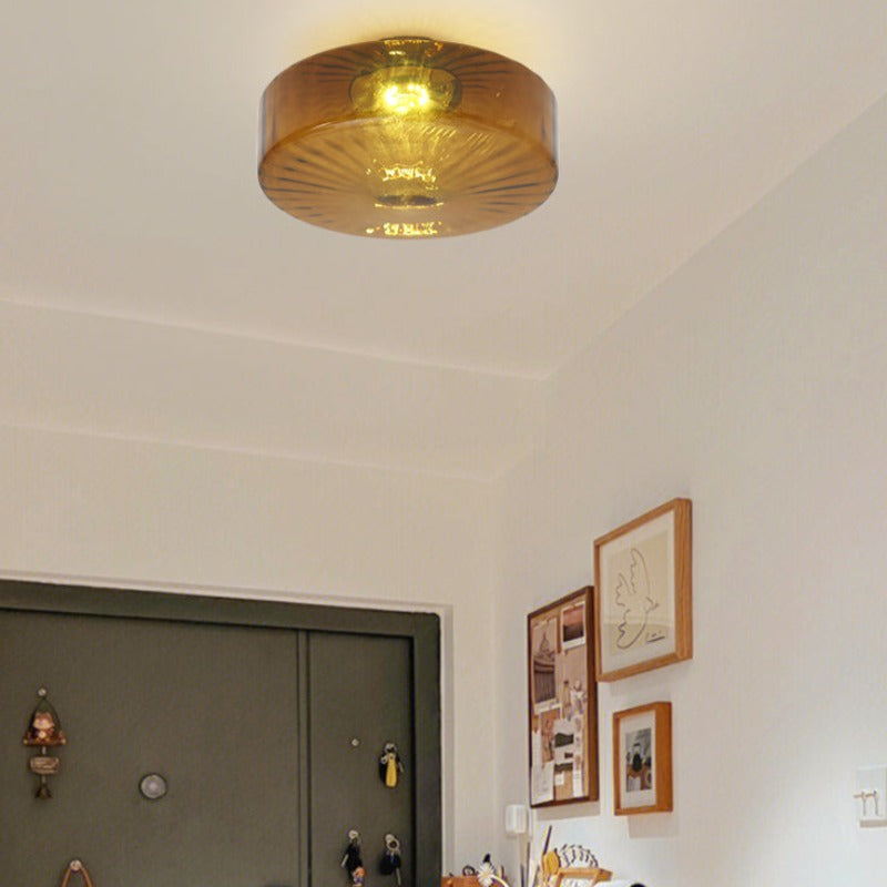 Hailie Modern Round Flush Mount Ceiling Light detail