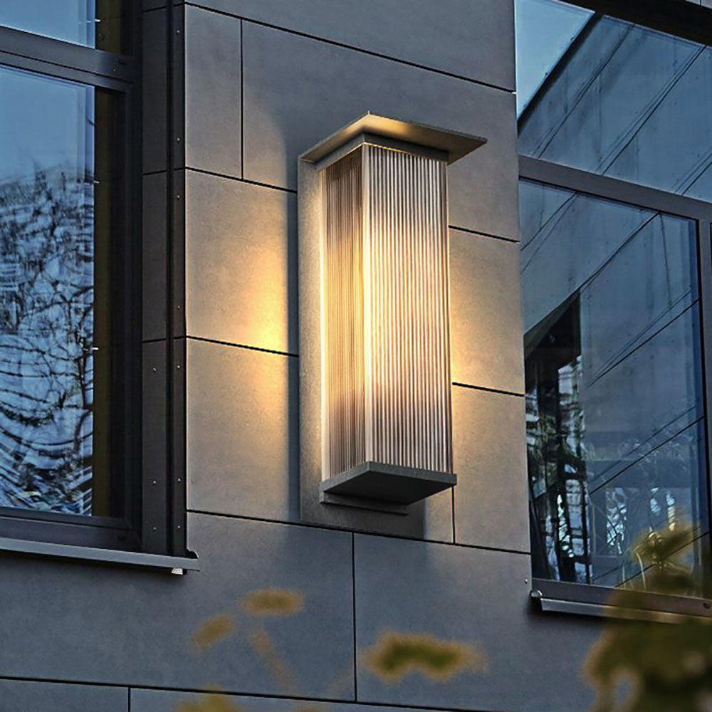 Orr rectangular wall lamp detail
