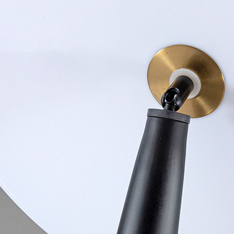 Salgado Black Saucer Floor Lamp