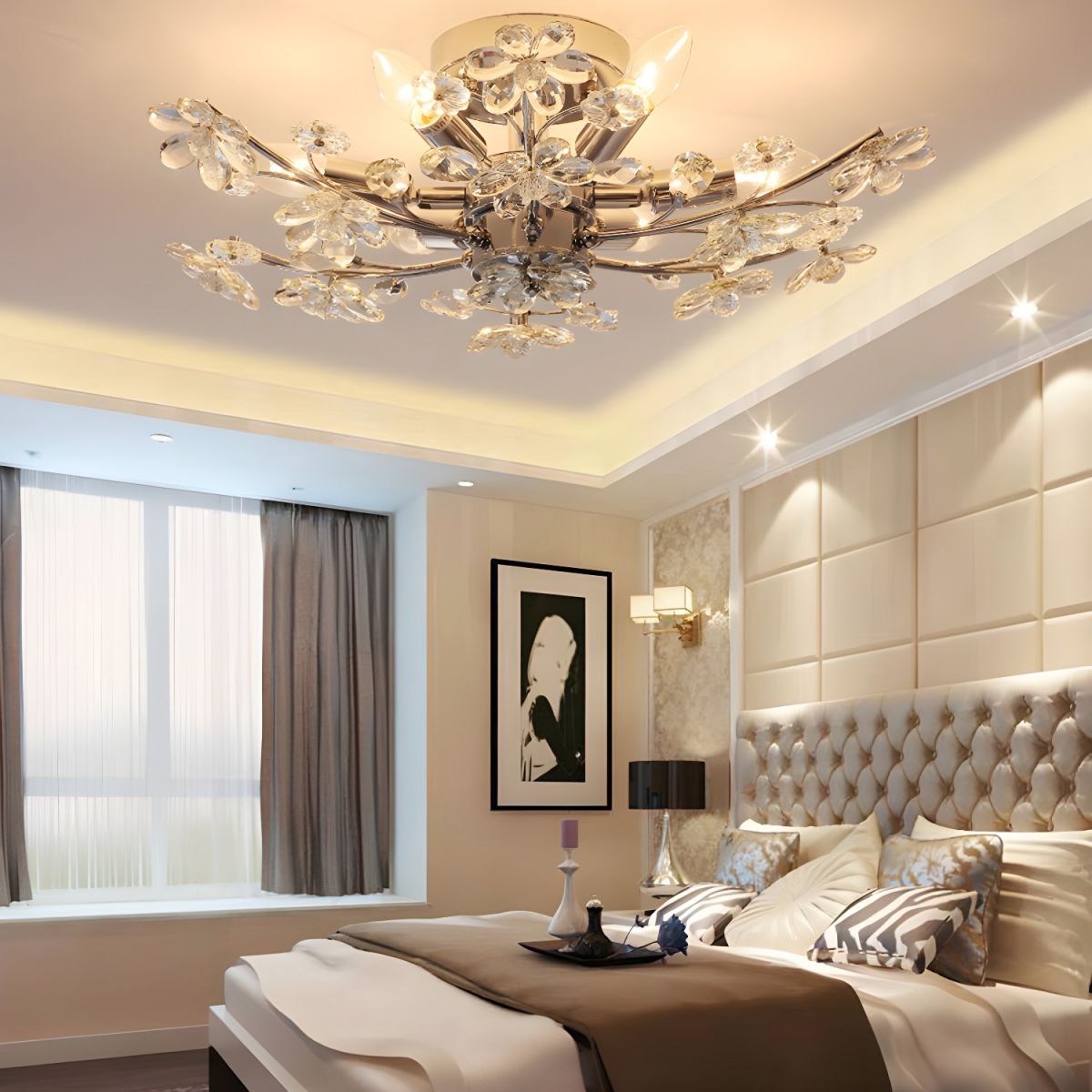 Olivia ceiling light detail