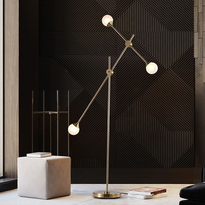 Valentina Swing Arm Floor Lamp detail